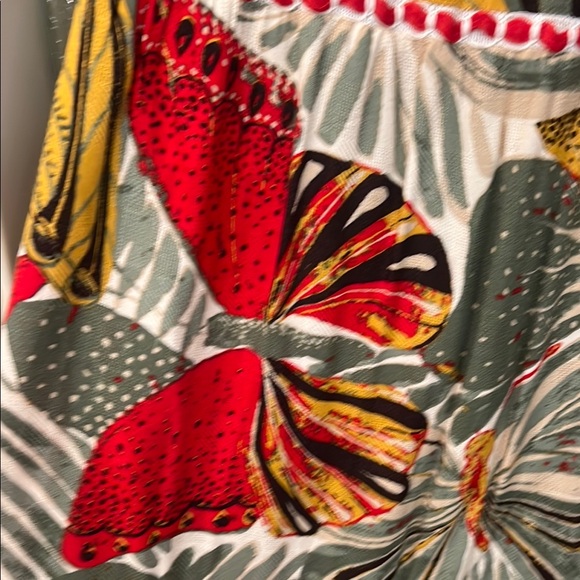 Cato Women's Tropical Kimono Cardigan - Picture 6 of 7